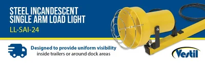 Vestil LL-SAI-24 Steel Incandescent Single Arm Load Light - product feature image