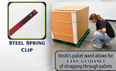 Vestil WAND-3 Fiberglass Pallet Wand - product feature image