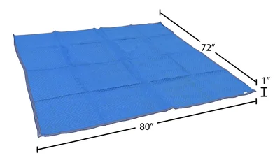 Vestil QPC-7280-VP-4PK Polyester/Cotton Heavy Duty Quilted Moving Pads - dimensional drawing