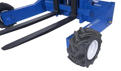 Vestil ALL-T-35-GPT-ST-L Steel 190CC Gas Powered Drive and Lift All-Terrain Pallet Truck 48 In