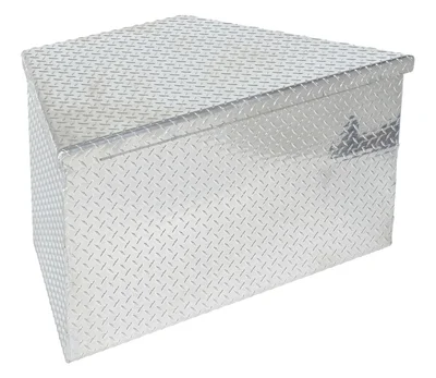 Vestil APTS-TTB-2040 Aluminum Tread Plate Trailer Tool Box 23-1/16 In