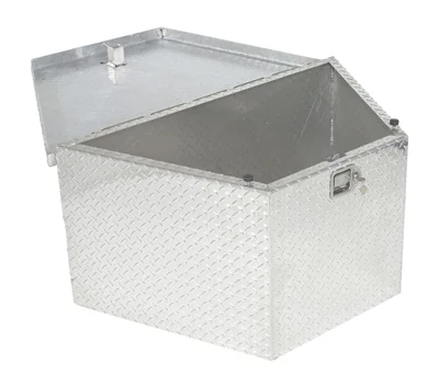 Vestil APTS-TTB-2040 Aluminum Tread Plate Trailer Tool Box 23-1/16 In