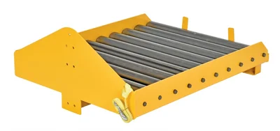 Vestil Fork Truck Battery Transfer Platform 4000 Lb. Capacity Yellow