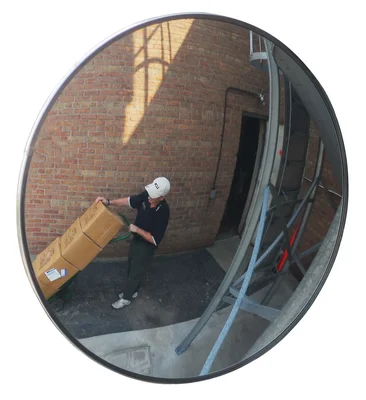Vestil CNVX-18-O Acrylic Convex Outdoor Mirror 18 In