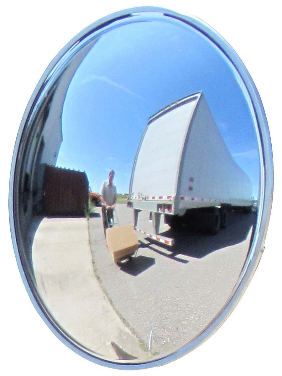 Vestil CNVX-W-24 Acrylic Deep Indoor Convex Mirror 26 In