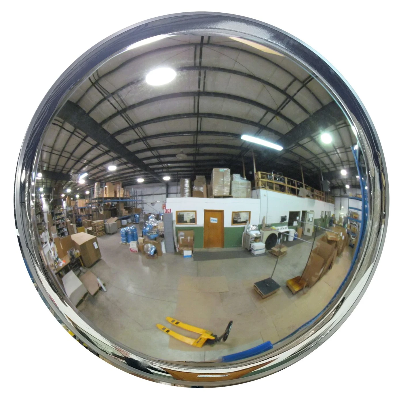 Vestil CNVX-W-32 Acrylic Deep Indoor Convex Mirror 36 In