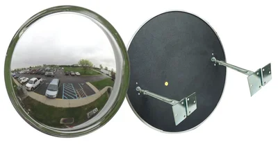 Vestil CNVX-WO-16 Acrylic Deep Outdoor Convex Mirror 18 In