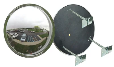 Vestil CNVX-WO-24 Acrylic Deep Outdoor Convex Mirror 26 In