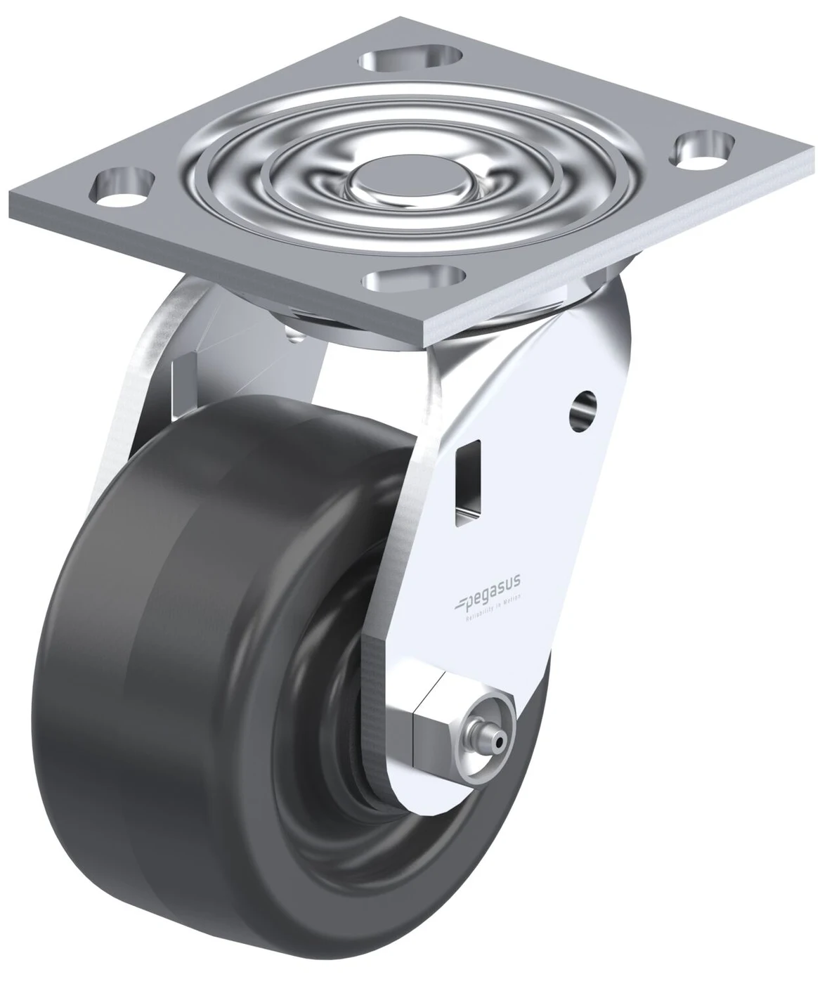 Vestil CST-BL-4X2PH-S Phenolic Swivel Caster 4 In