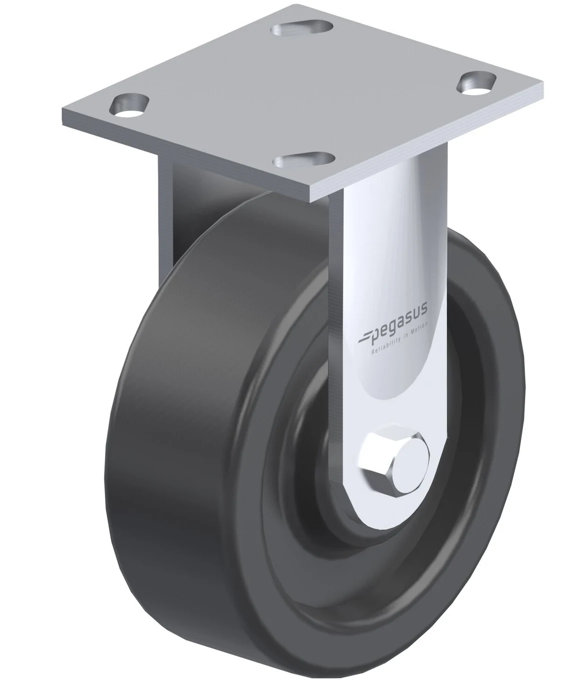 Vestil CST-BL-5X2PH-R Phenolic Rigid Caster 5 In