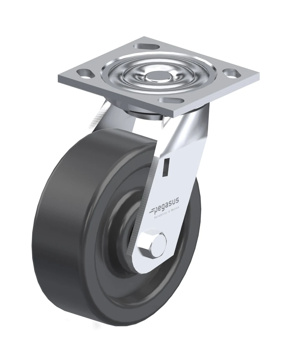 Vestil CST-BL-6X2PH-S Phenolic Swivel Caster 6 In
