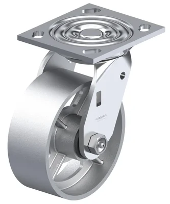 Vestil CST-BL-8X2CI-S Cast Iron/Steel Swivel Caster 8 In