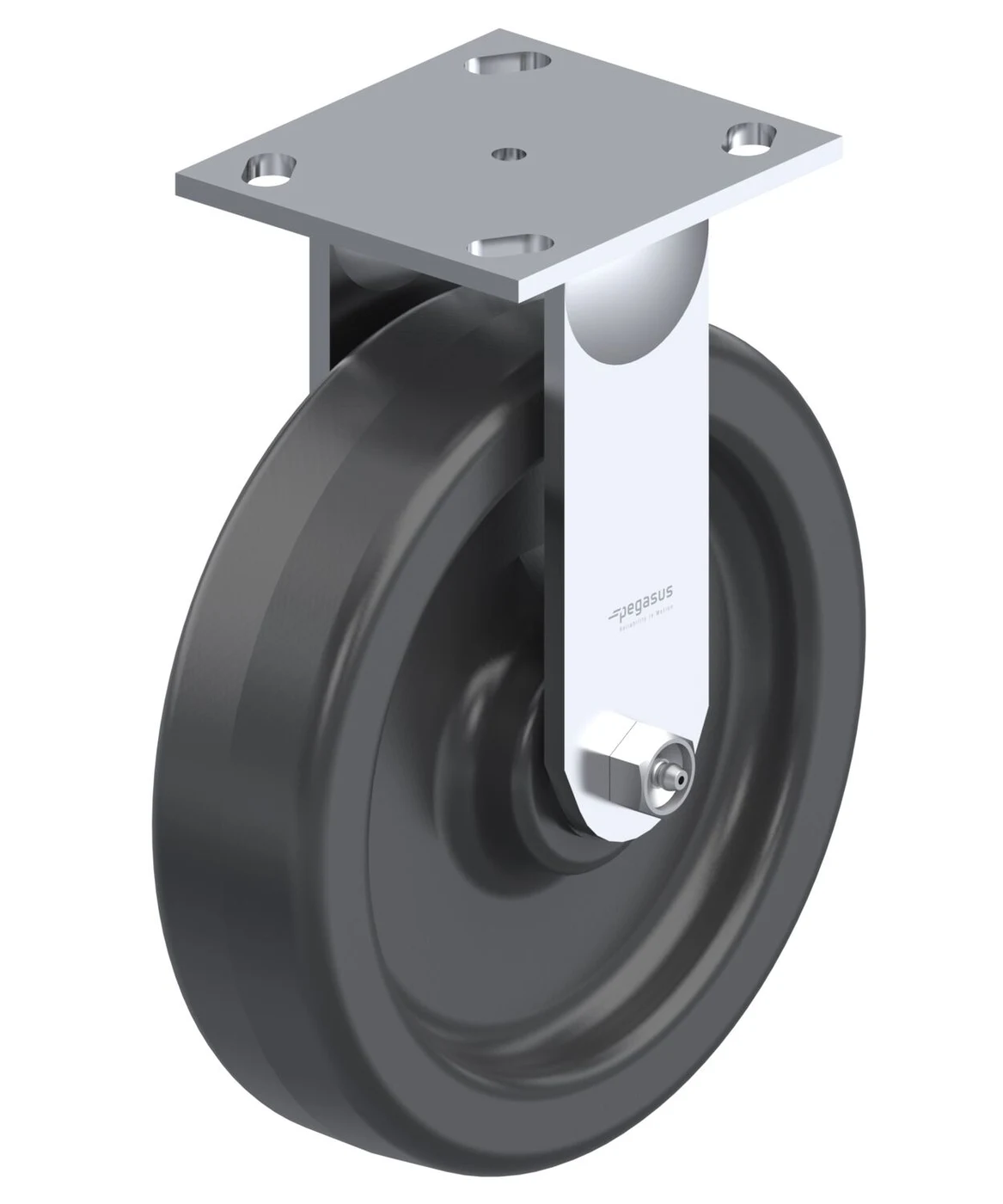 Vestil CST-BL-8X2PH-R Phenolic Rigid Caster 8 In
