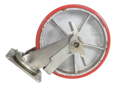 Vestil CST-PU-8X2-S-BR Polyurethane Swivel With Brake Caster