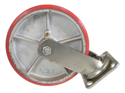 Vestil CST-PU-8X2-S-BR Polyurethane Swivel With Brake Caster