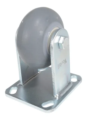 Vestil CST-VE-4X2TPR-R Thermoplastic Rubber Rigid Caster 485 Lb. Capacity