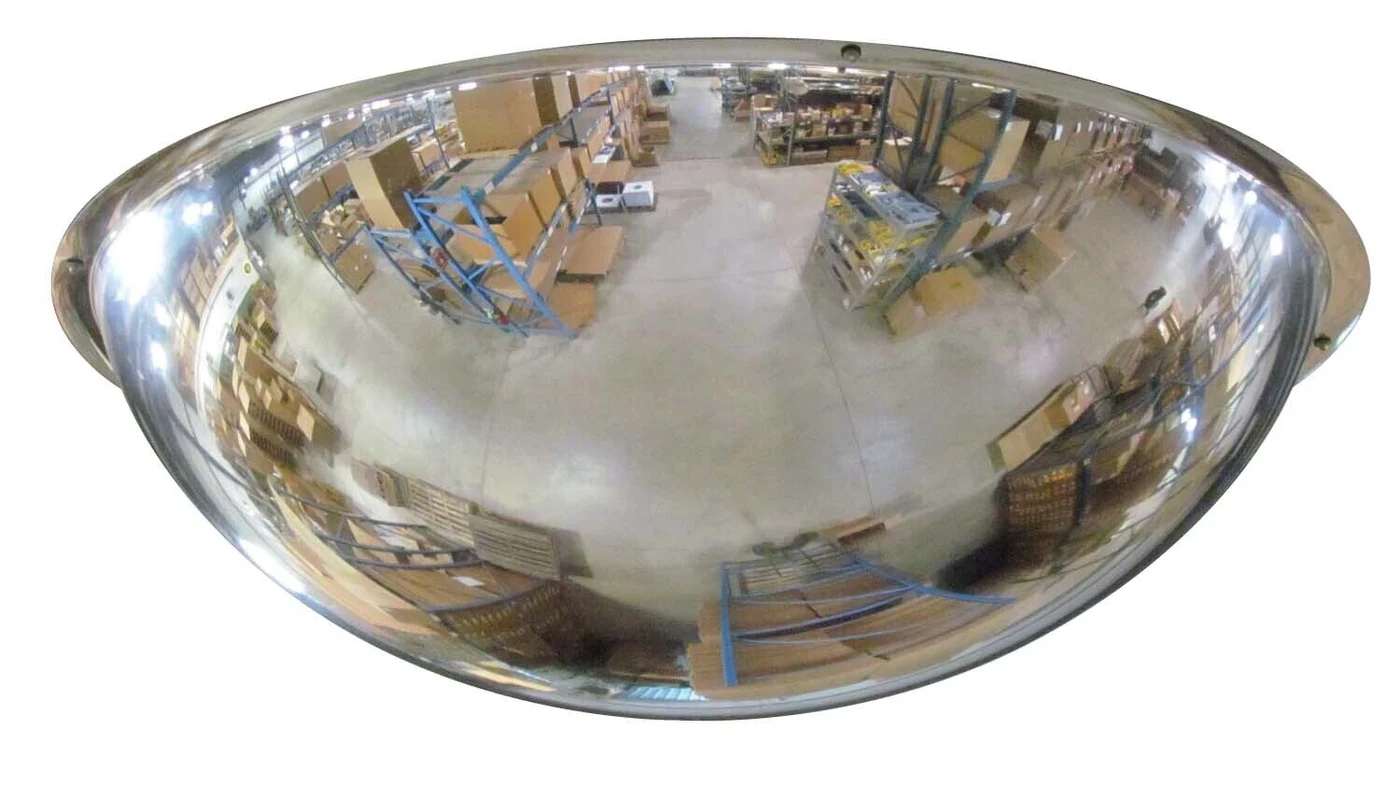 Vestil DOME-32 Acrylic Industrial Dome Mirror 34 In