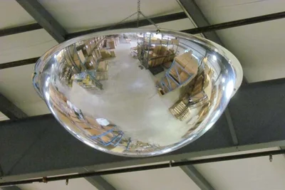 Vestil DOME-36 Acrylic Industrial Dome Mirror 38 In