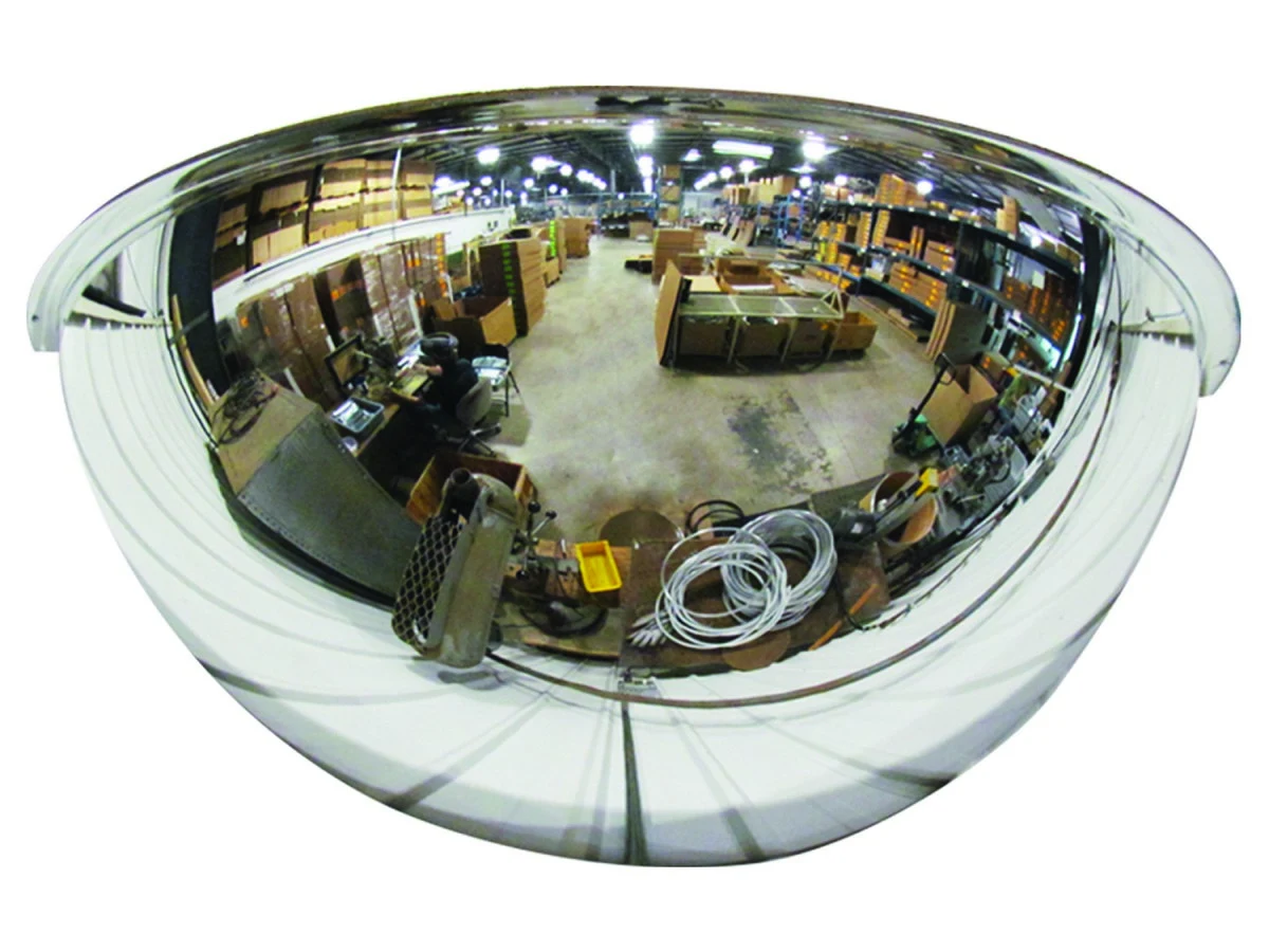 Vestil DOME-H26 Acrylic Industrial Dome Mirror 28 In
