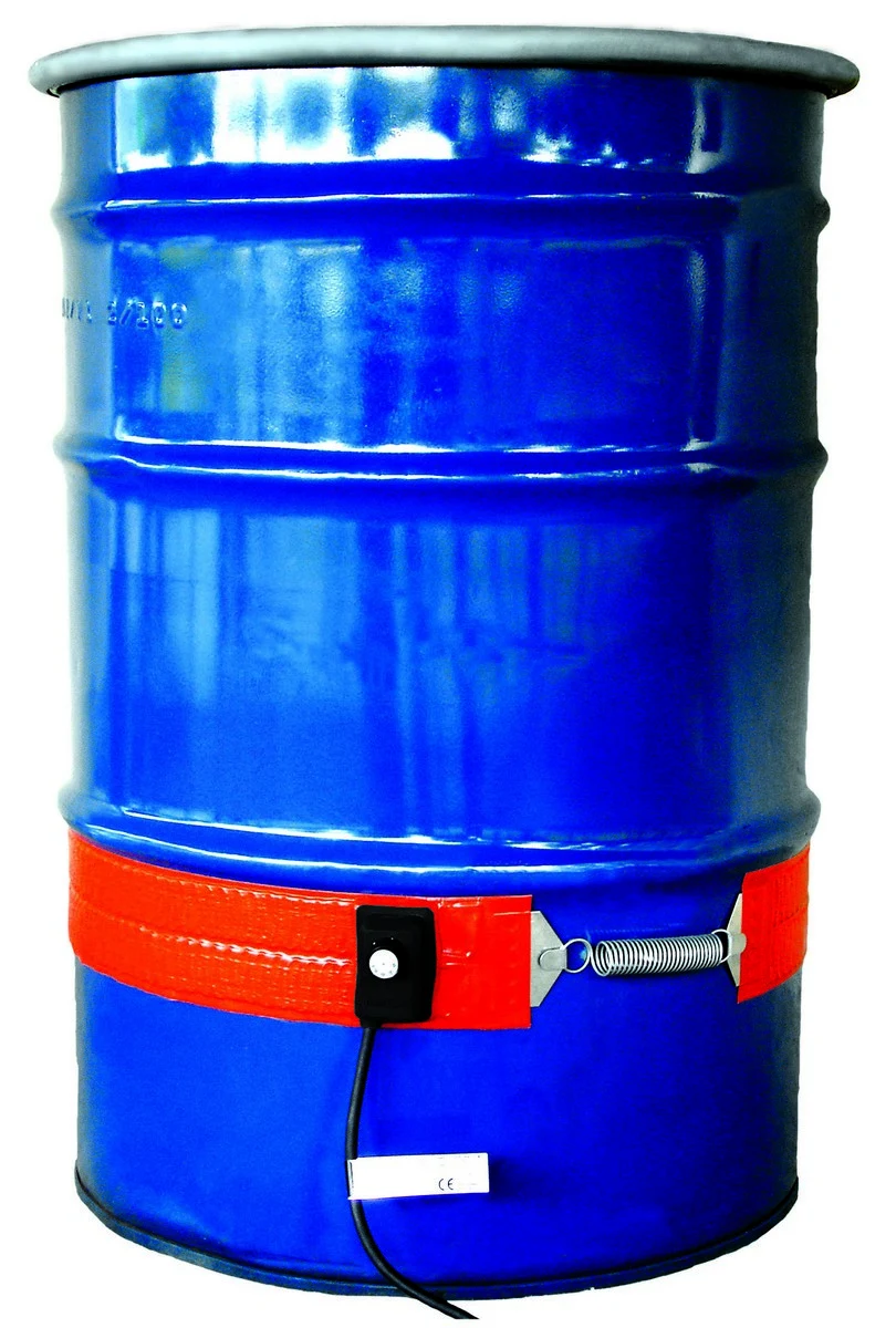 Vestil DRH-S-55-240 Steel Drum Heater 240V For 55 Gallon Drums Red Quickly and efficiently heat-up your steel drums or pails with a drum hea