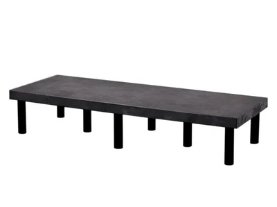 Vestil DRP-S-6624 Polyethylene Solid Top Dunnage Rack 66 In