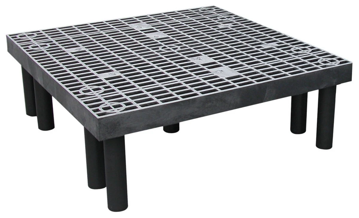 Vestil DRP-V-3636 Polyethylene Vented Top Dunnage Rack 36 In