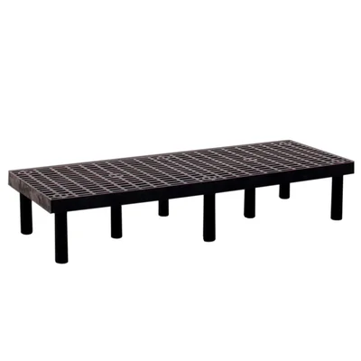 Vestil DRP-V-6624 Polyethylene Vented Top Dunnage Rack 66 In