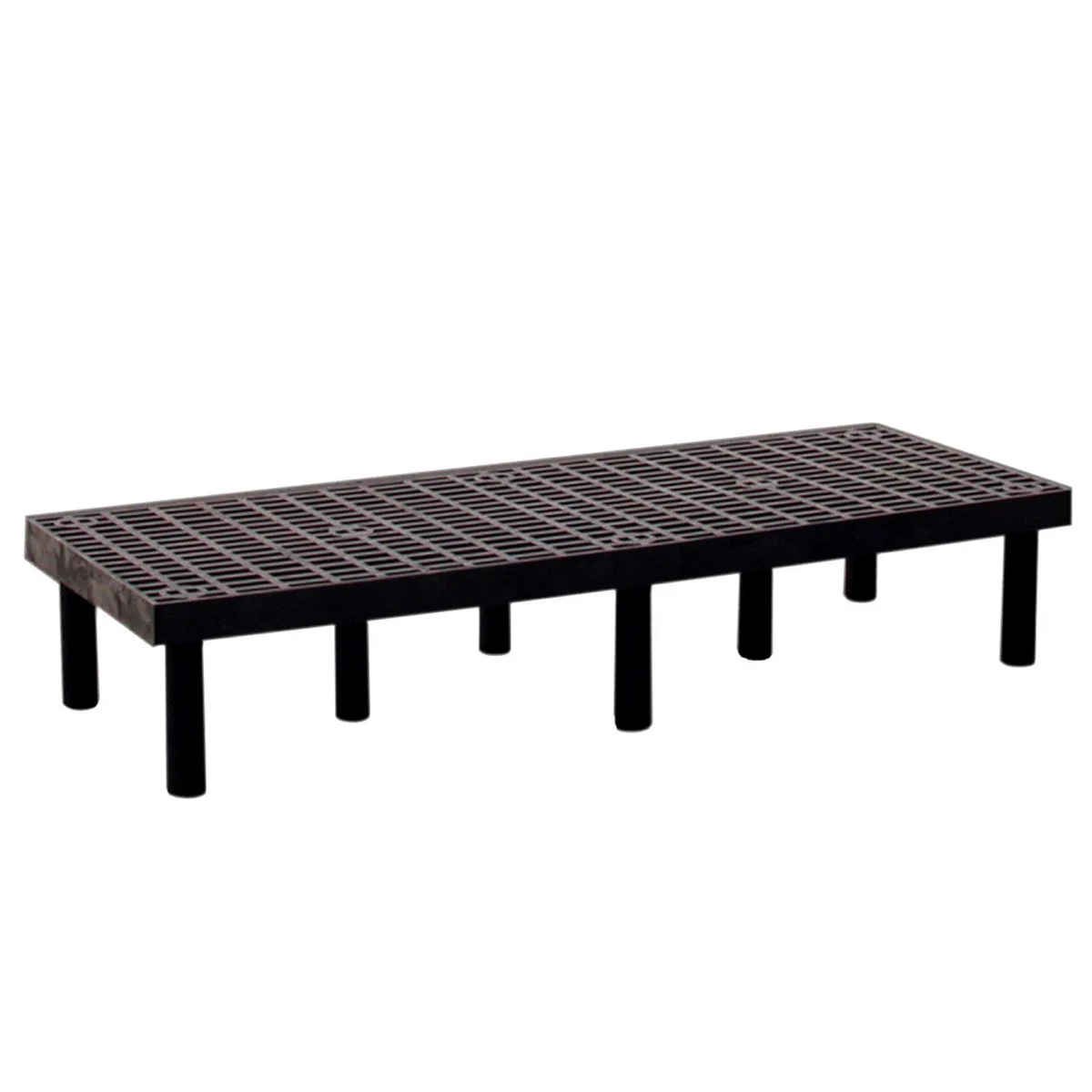 Vestil DRP-V-6624 Polyethylene Vented Top Dunnage Rack 66 In