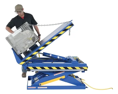 Vestil EHLTT-H-3648-2-47 LIFT & HINGE TILT SCISSOR TABLE 2K 36X48