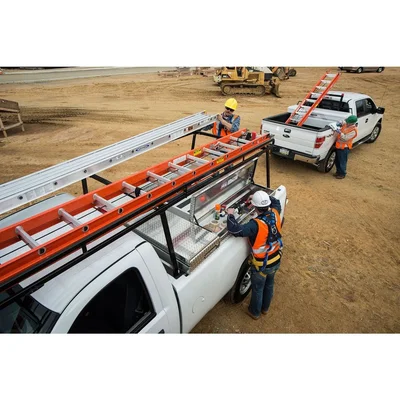 Vestil EXL-28 Fiberglass Extension Ladders with Aluminum Rings 28 Step 300 Lb