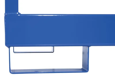 Vestil HSRB-4-BL Steel 4 Drum Horizontal Retention Basin 2,400 Lb
