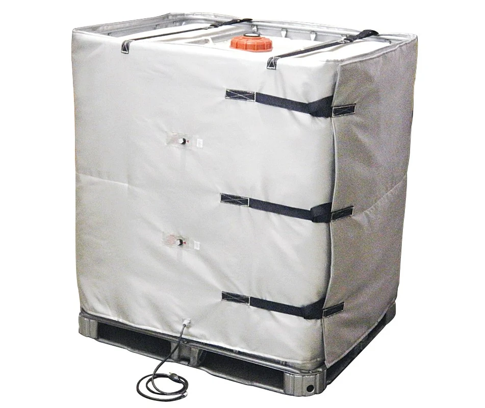 Vestil IBC-HEAT-275 Silicone Impregnated Cloth Intermediate Bulk Container Heater 192 In