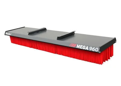 Vestil IMB-2796-11 Steel Industrial Mega Broom 27 In