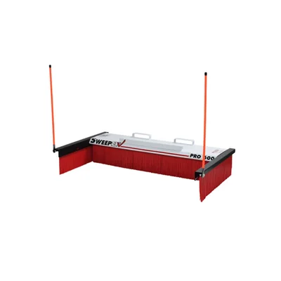 Vestil IMB-DCE-2PK IMB Series Debris Collector Ends 2 Pack Steel/Plastic Red / Black Sometimes there is so much dust and debris that a broo