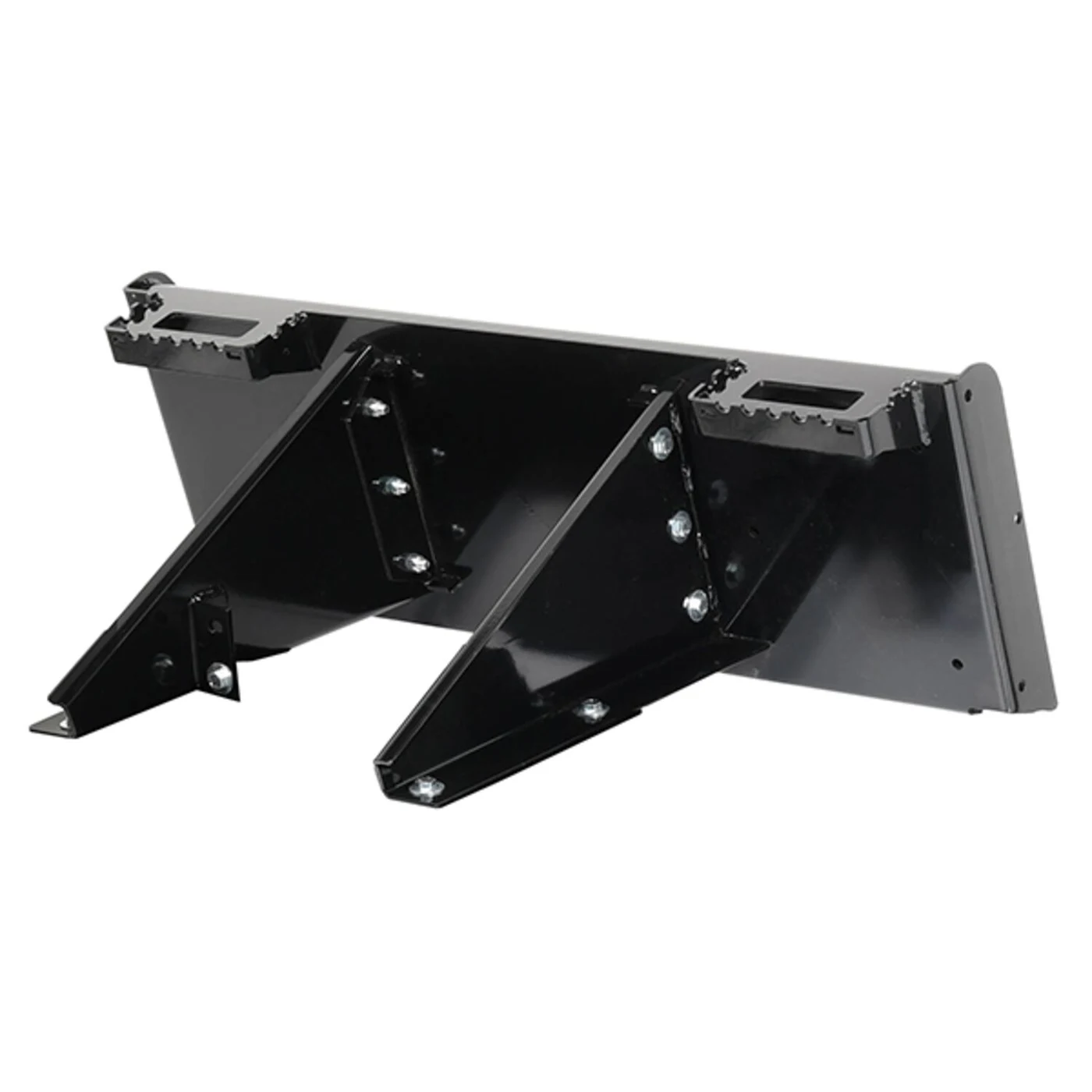 Vestil IMB-SSH IMB Series Skid Steer Hitch Steel Black Tired of manually pushing a broom over large work areas? Get a skid steer push h