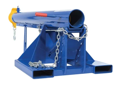 Vestil Steel Orbit Telescoping Lift Boom 24 In. Fork Pocket Center 4,000 Lb. Capacity Blue