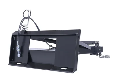 Vestil MPLA-HYD-50-2500 Hydraulic Steel Multi Purpose Lifting Attachment For Skid Loader 96 In