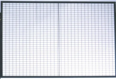 Vestil RBG-85 Steel Welded Wire Rack Back Panel 96 In