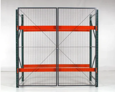 Vestil RDHG-88 Steel Double Hinged Rack Gate 96 In