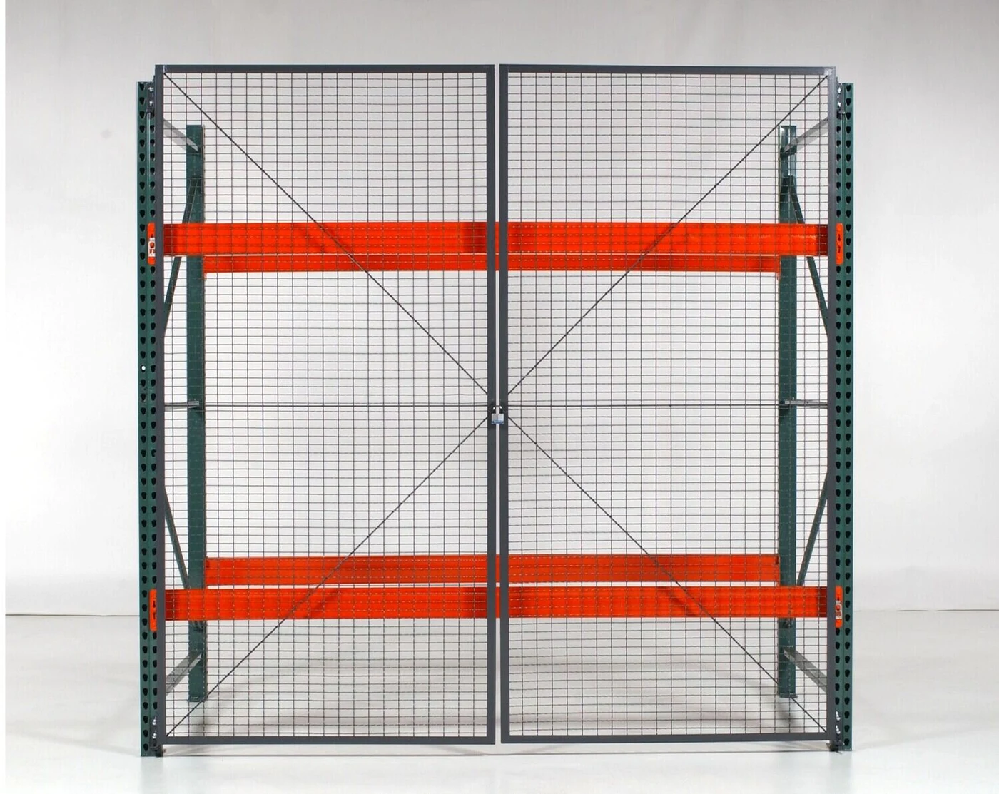 Vestil RDHG-88 Steel Double Hinged Rack Gate 96 In