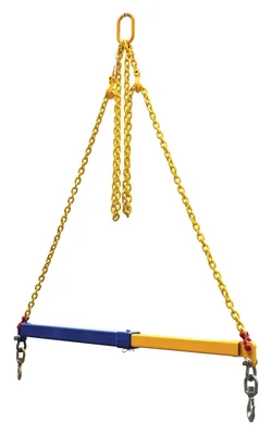 Vestil SBM-T-42-66 Steel Telescopic Spreader Beam 42-66 In
