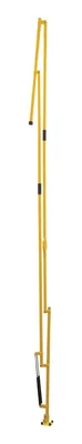 Vestil Steel Safety Lift Gate 10 Ft. Lowered Gate Width Yellow