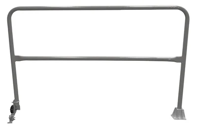 Vestil Steel Dock Safety Swing Gate 6 Ft. Length Yellow