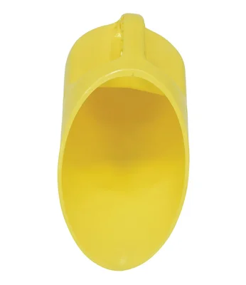 Vestil SSP-05 Polyethylene Salt Scoops 12 Pack Yellow The heavy duty scoop is perfect for the business or at home when handling salt a