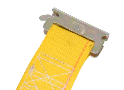 Vestil STRAP-12-RE Polyester Ratcheting Cargo Strap with E-Clip