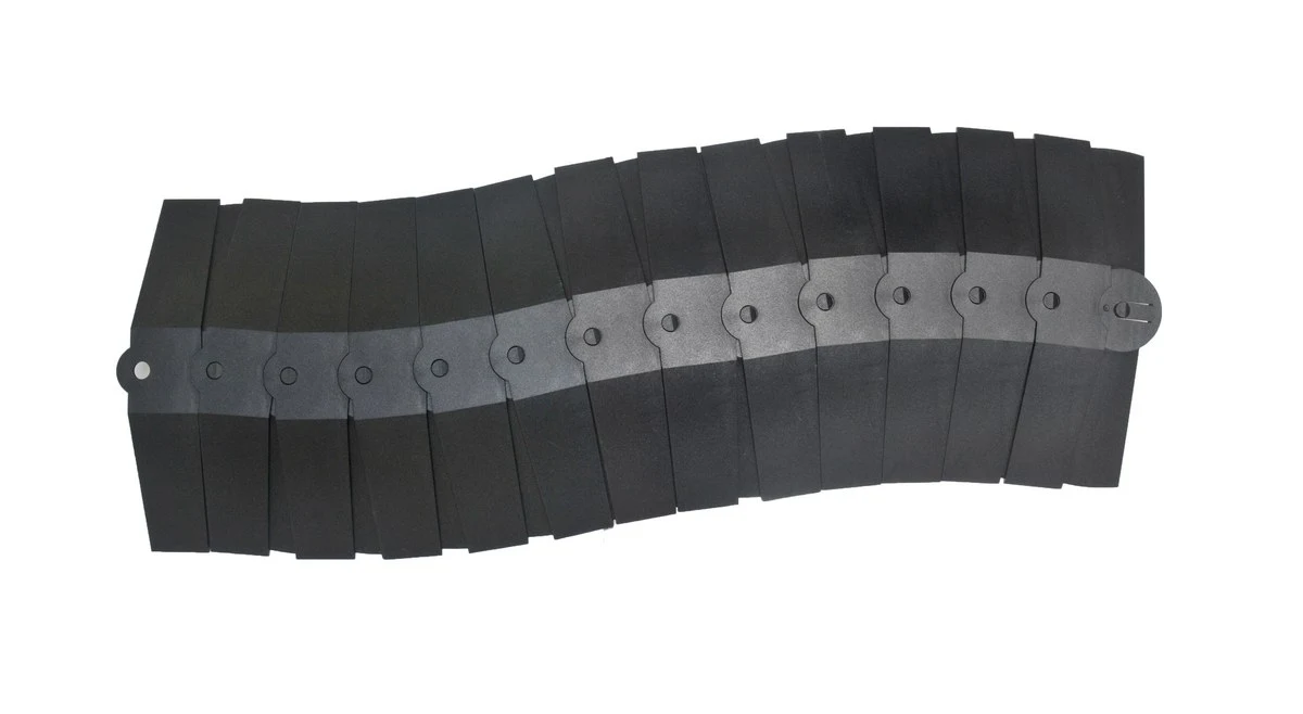 Vestil SWCP-3-BK-L ABS Plastic Sidewinder Protector 40 In