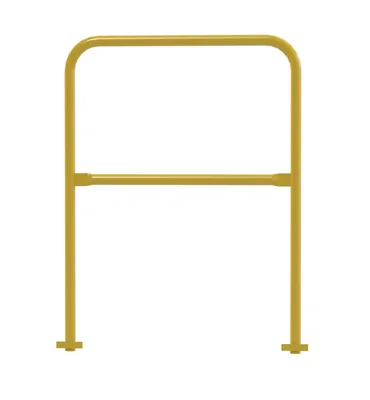 Vestil VDKR-PP-3 Steel Safety Railing Pour in Place 3 Ft