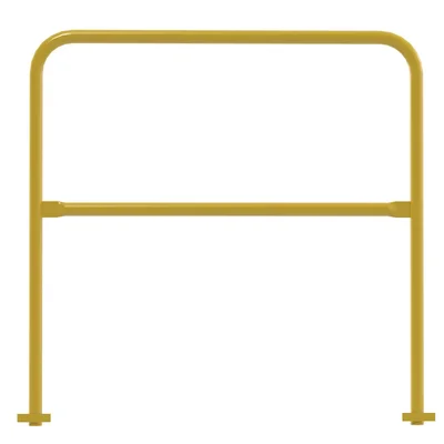 Vestil VDKR-PP-4 Steel Safety Railing Pour in Place 4 Ft