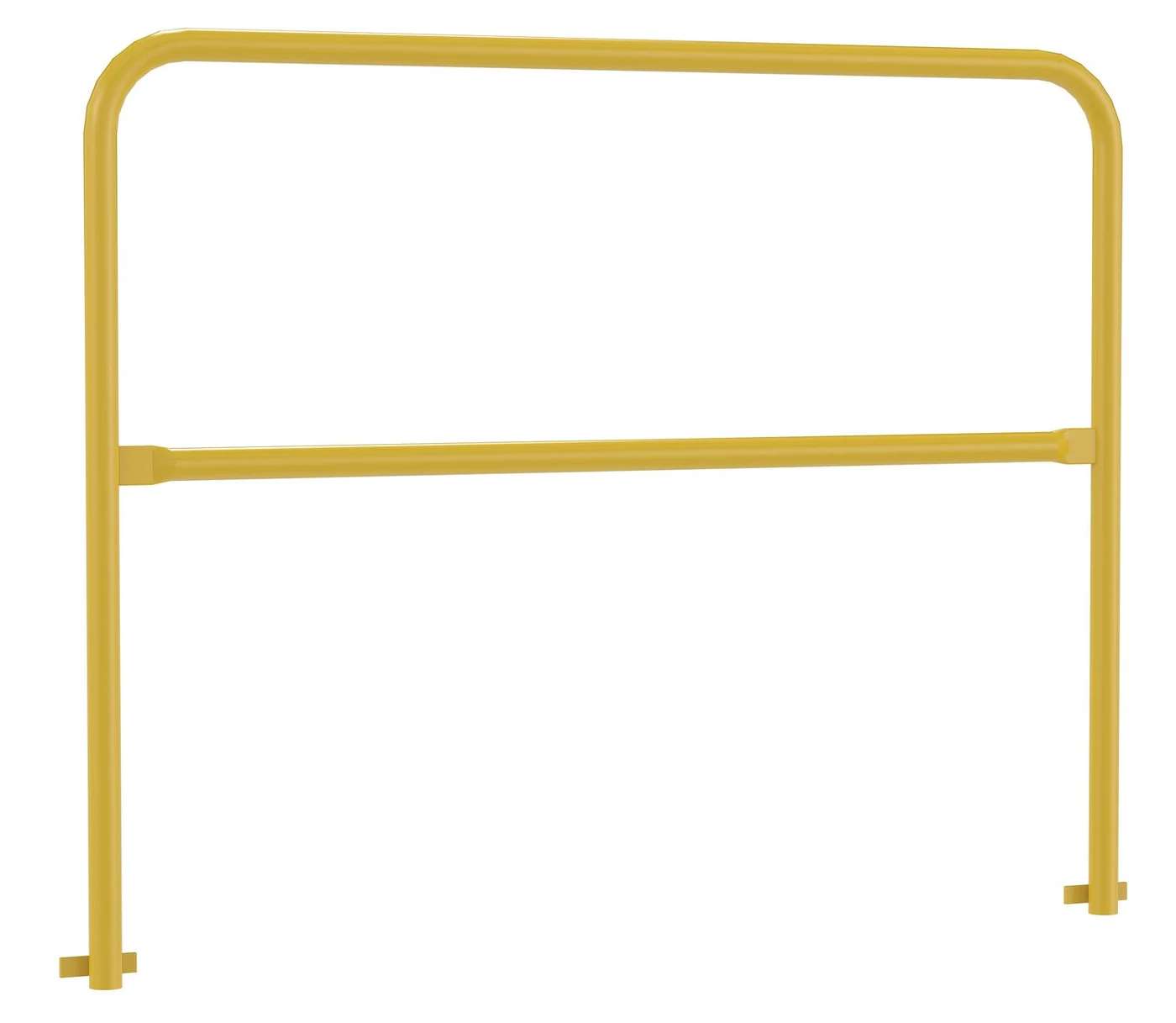 Vestil VDKR-PP-5 Steel Safety Railing Pour in Place 5 Ft