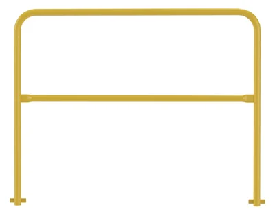 Vestil VDKR-PP-5 Steel Safety Railing Pour in Place 5 Ft